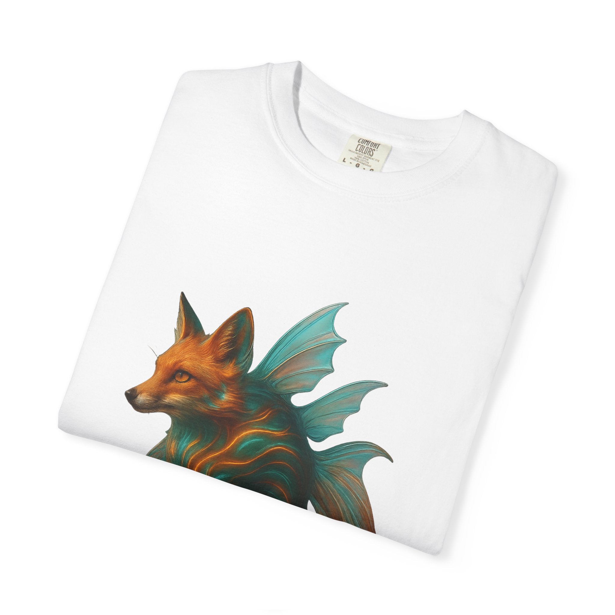 Fox Spirit Graphic T-Shirt — Fantasy Fox Illustration Tee