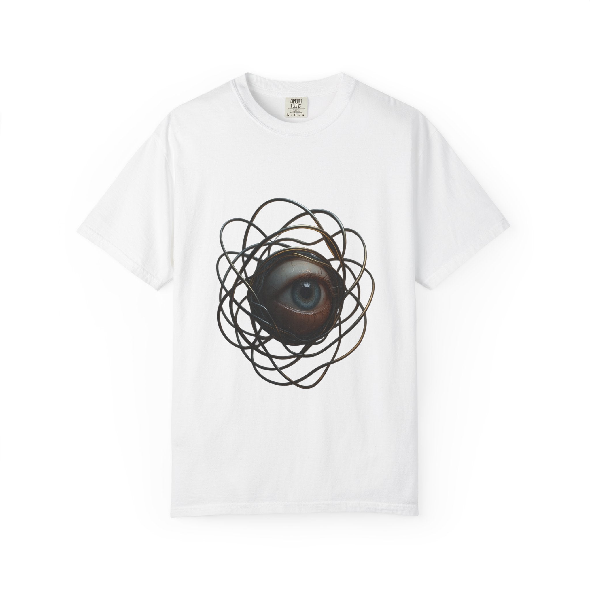 All-Seeing Eye Graphic T-Shirt — Surreal Orbital Design