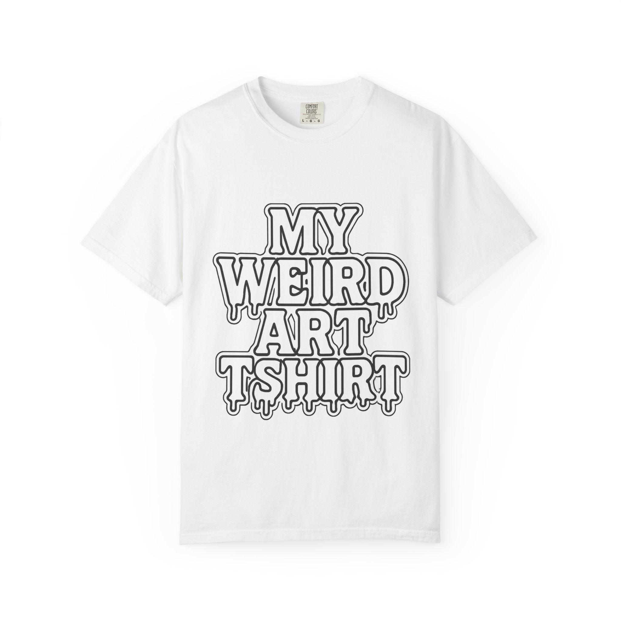 My Weird Art T-Shirt — Retro Drip Graphic Tee