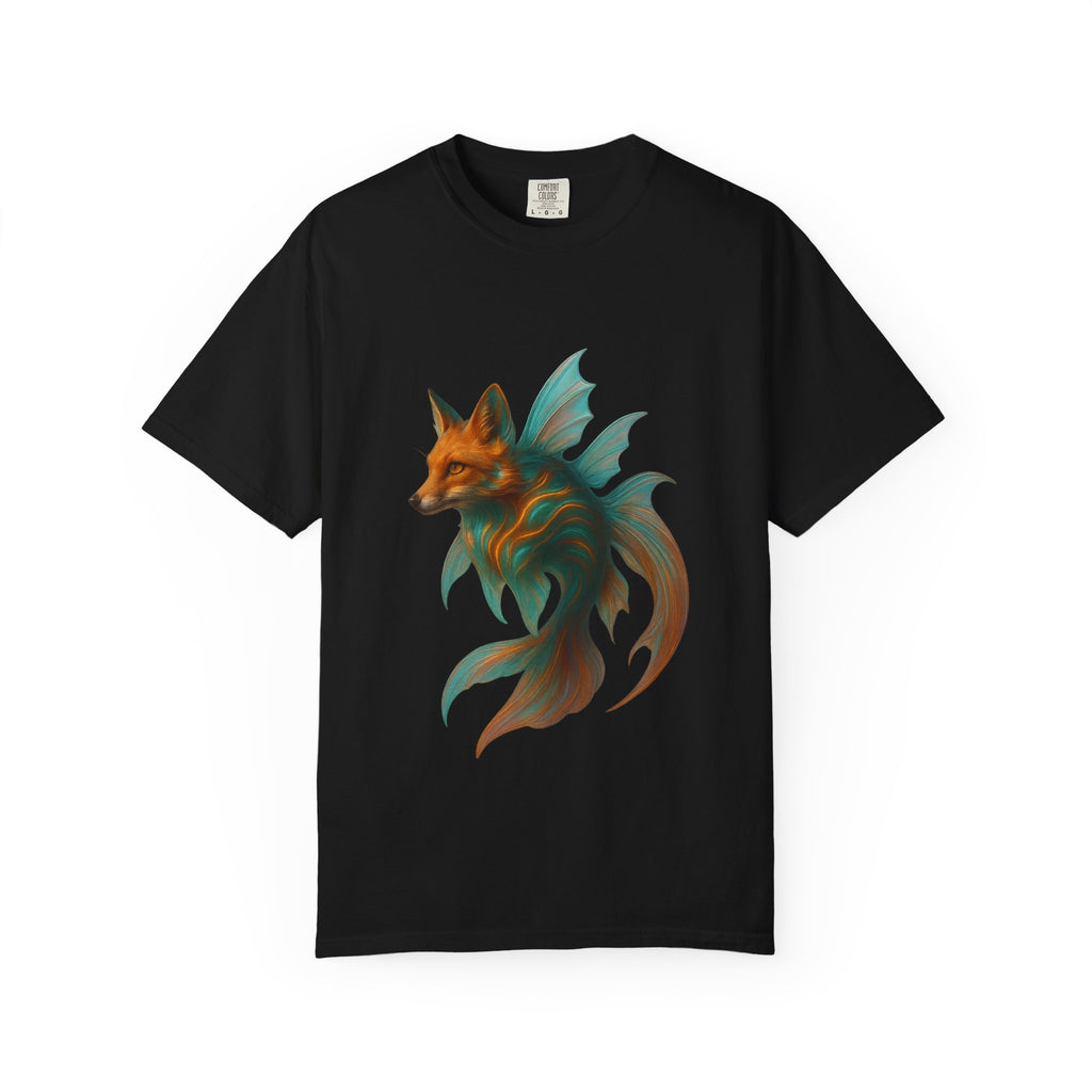 Fox Spirit Graphic T-Shirt — Fantasy Fox Illustration Tee