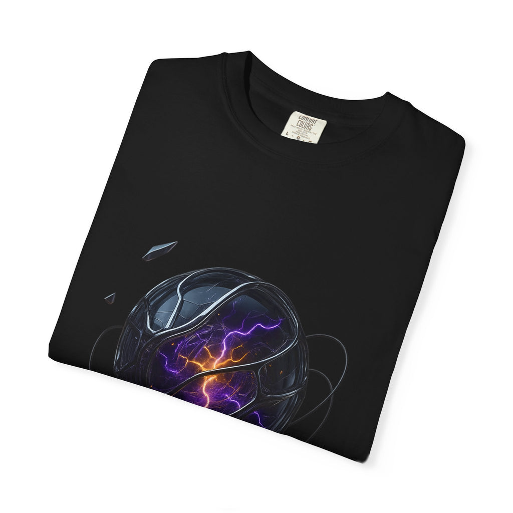 Cosmic Storm T-Shirt — Lightning Orb Graphic Tee