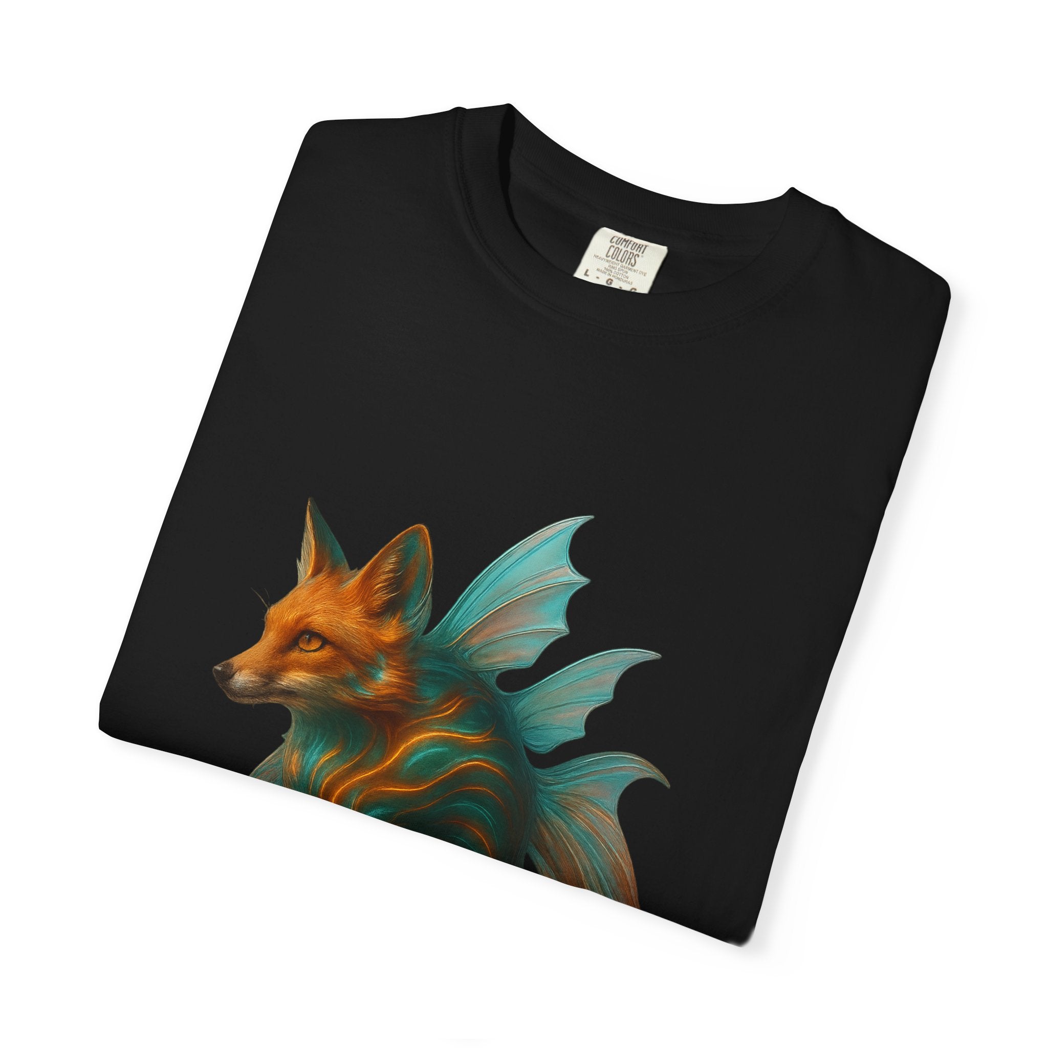 Fox Spirit Graphic T-Shirt — Fantasy Fox Illustration Tee