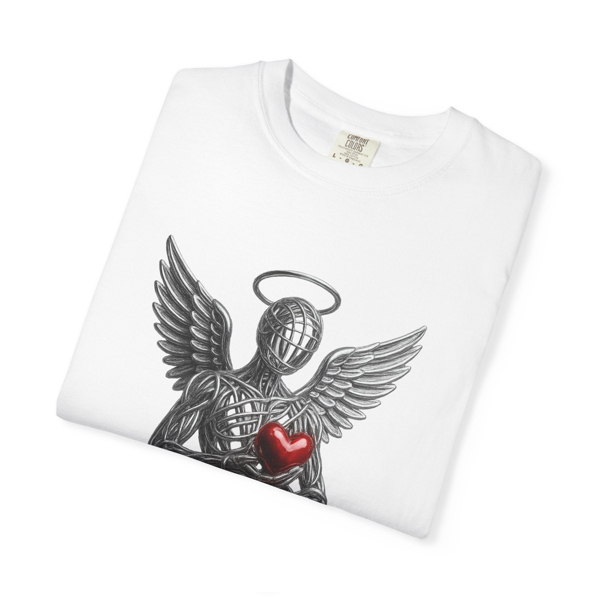 Angel with Heart Graphic T-Shirt
