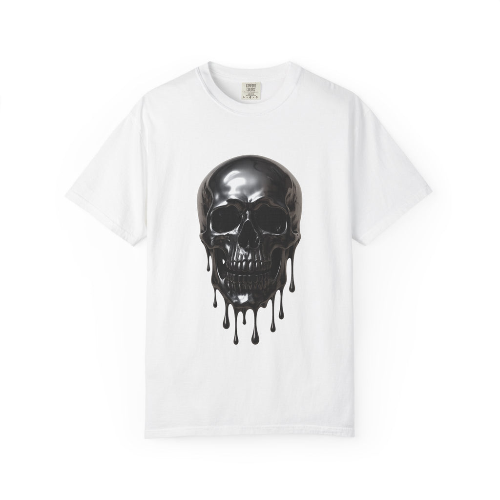 Dripping Black Skull T-Shirt