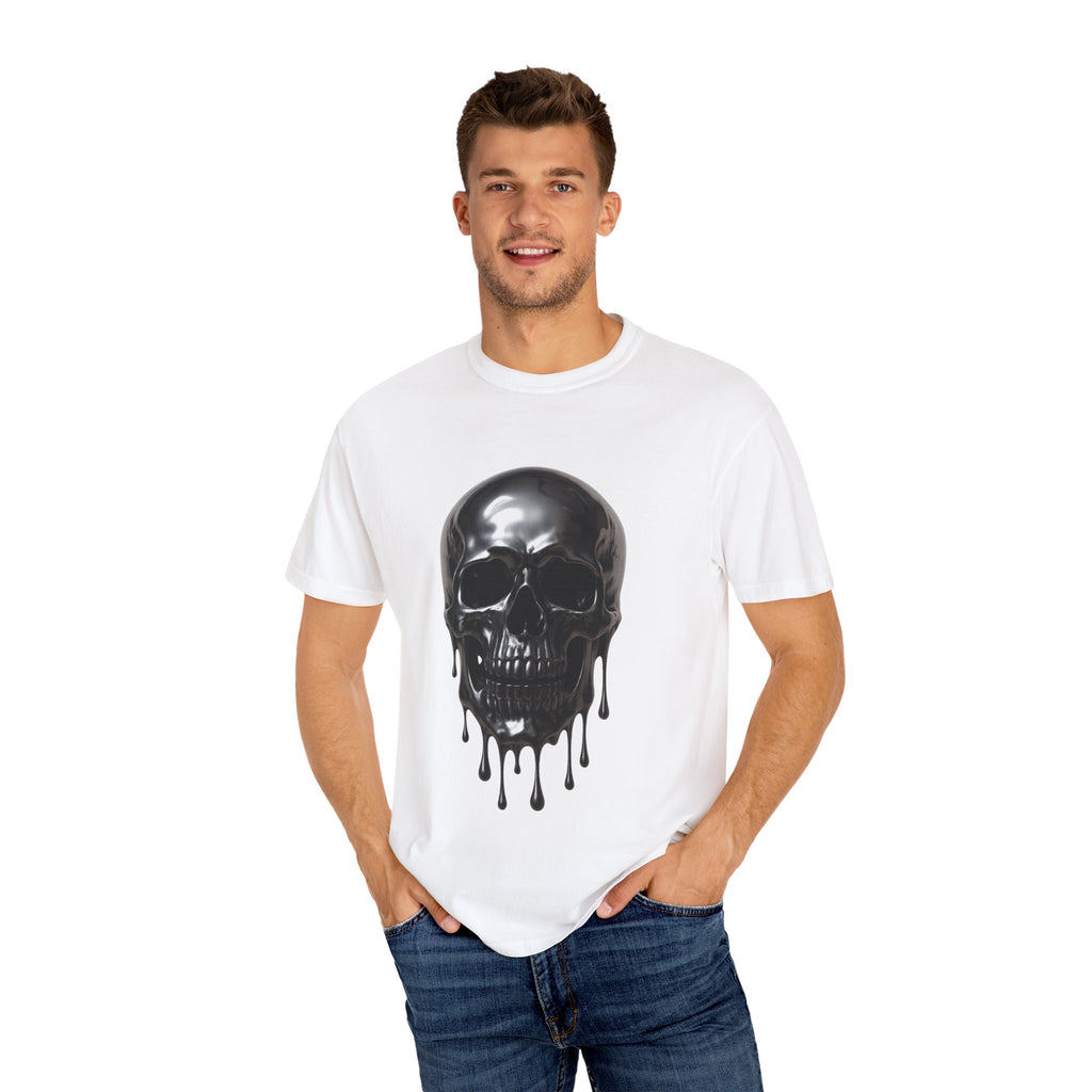 Dripping Black Skull T-Shirt
