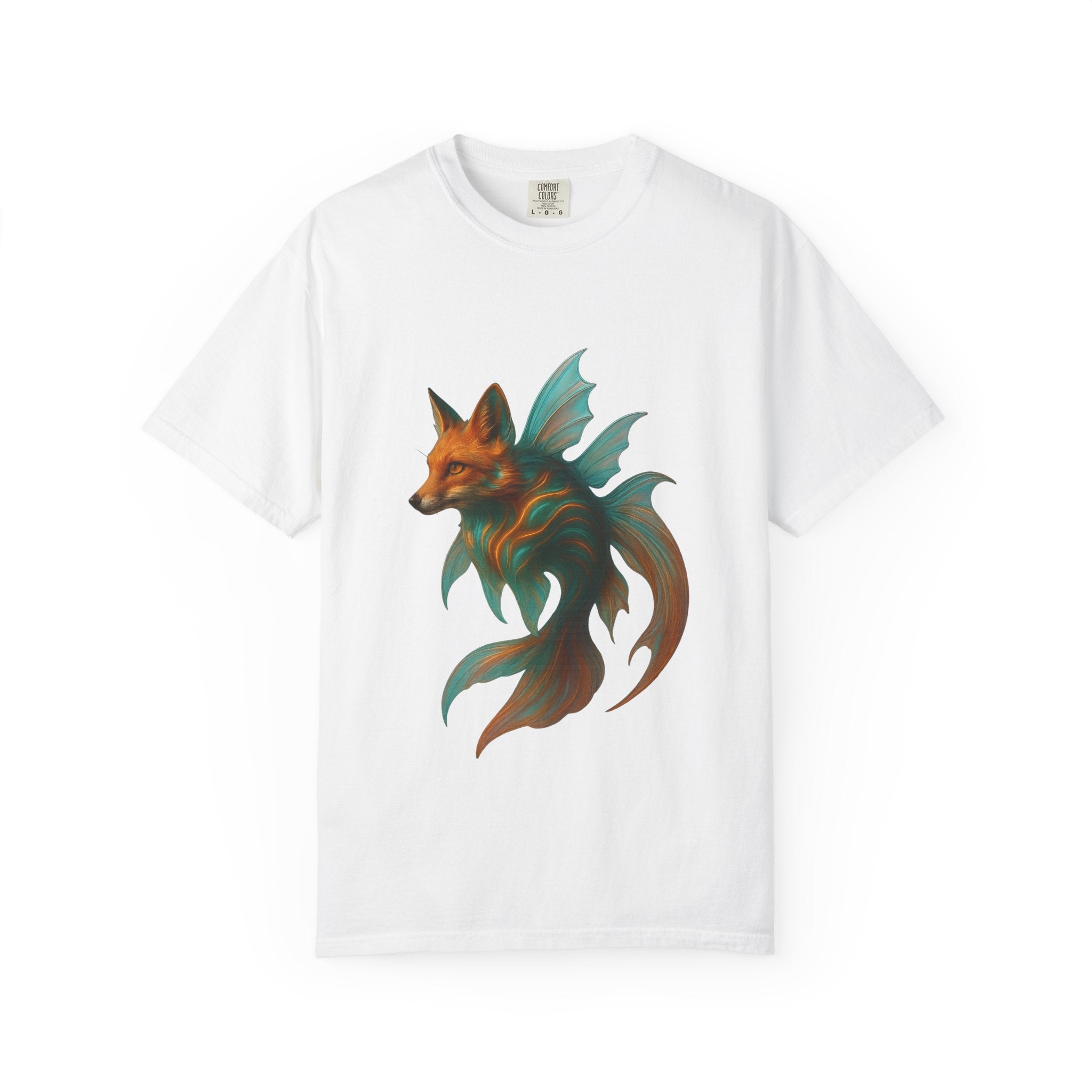 Fox Spirit Graphic T-Shirt — Fantasy Fox Illustration Tee