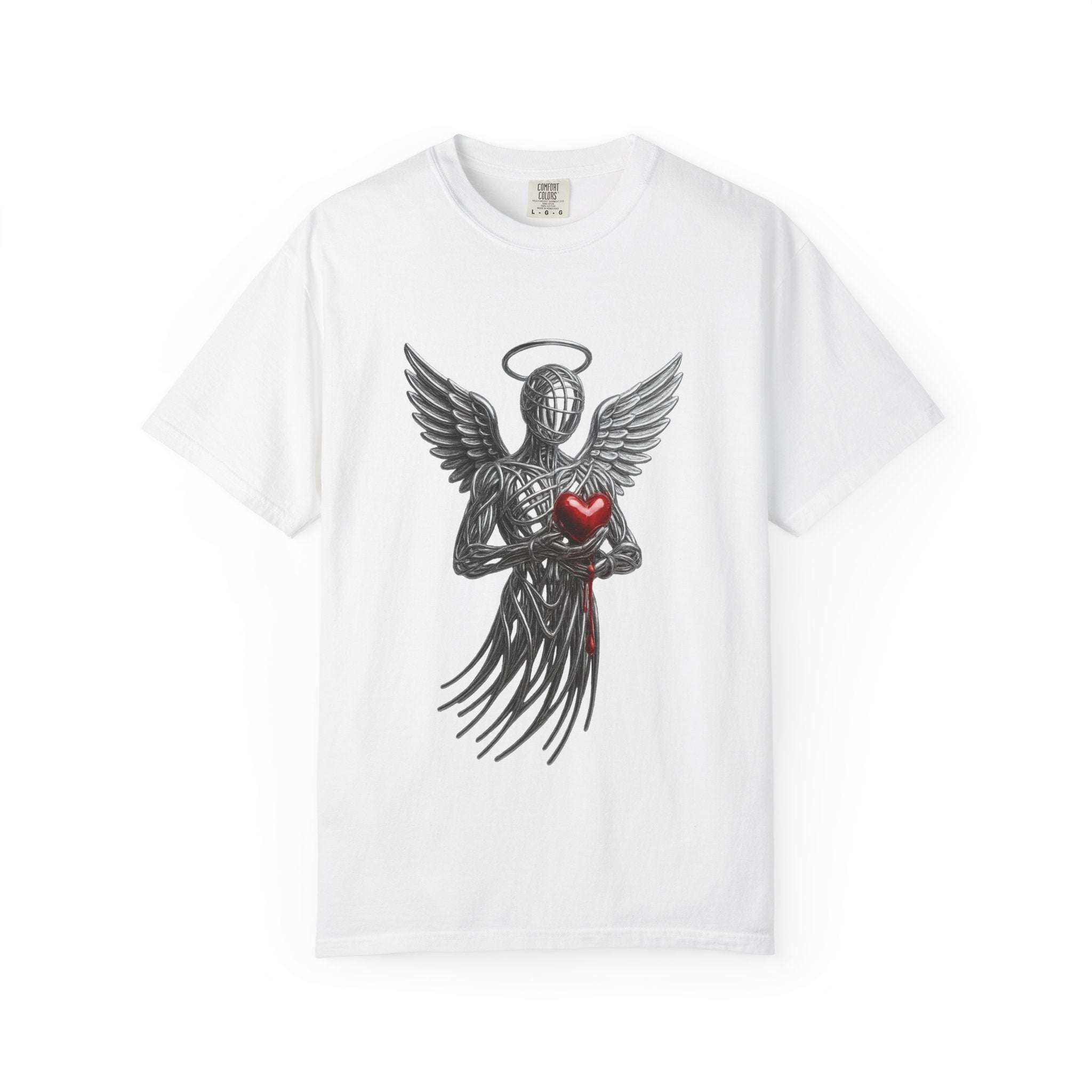 Angel with Heart Graphic T-Shirt