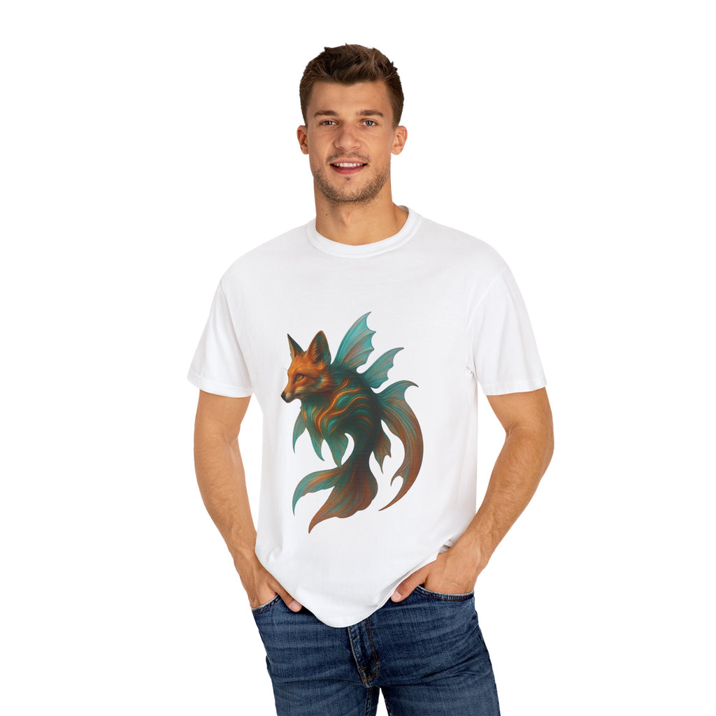 Fox Spirit Graphic T-Shirt — Fantasy Fox Illustration Tee